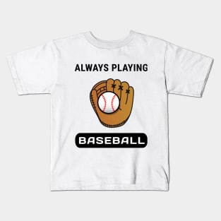 Cool Baseball t shirt Kids T-Shirt